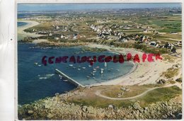 29- CLEDER - LA PLAGE ET LE PORT DE KERFISSIEN   -FINISTERE - Cléder