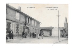 CPA 51 L'argonne Ville Sur Tourbe La Grande Rue . - Ville-sur-Tourbe