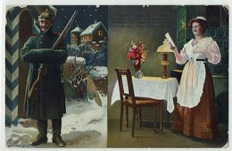 Militär, Uniform, Liebe, Heimat, 1910 - Patriottisch