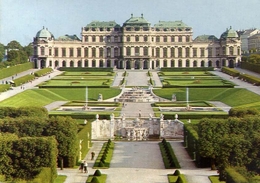 Wien - Belvedere - Formato Grande Viaggiata – E 9 - Belvedere