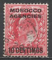 Great Britain Offices Abroad - Morocco 1907. Scott #35 (U) King George V * - Postämter In Marokko/Tanger (...-1958)