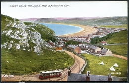 Great Orme Tramway And Lladudno Bay - Valentine's Valesque 205443 - Voir 2 Scans - Caernarvonshire