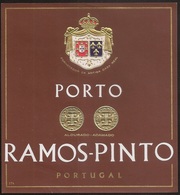 Portugal Port Wine Label - Adriano Ramos Pinto - Vinho Do Porto - Ramos Pinto - Etiquette De Vin - Colecciones & Series