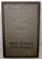 NINO GIORGIS CUNEO CARD PORTAFOTO  CARTONCINO VINTAGE - Matériel & Accessoires