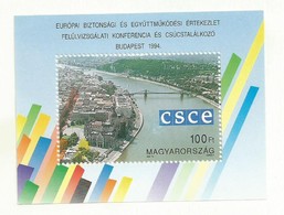 HONGRIE   BLOC NEUF SUPERBE  EMIS EN 1994 CONFERENCE  CSCE - Unused Stamps