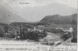 ALBULA - BAHN → Reichenau, Verbindungsstation Der Bahn Nach Ilanz Anno 1904 - Ilanz/Glion