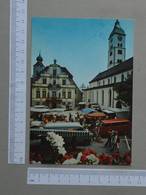 GERMANY - MARKT RATHAUS -  WANGEN IM ALLGAU -   2 SCANS  - (Nº27018) - Wangen I. Allg.