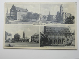 GLADBECK    ,Schöne Karte Um 1956 Mit Marke Und Stempel - Gladbeck