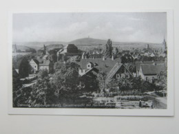 DETMOLD ,   Schöne Karte Um 1950     , Mit Marke Und Stempel - Detmold