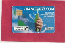 F 55 . "  LILLE - FIBRE OPTIQUE  "  . 120 U . COTE = 180 € - 1989