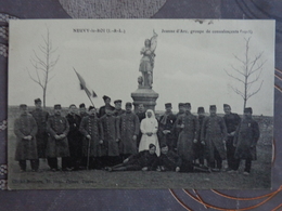 37 NEUVY LE ROI JEANNE D'ARC GROUPE DE CONVALESCENTS 1915 - Neuvy-le-Roi