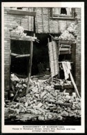 Ref 1257 - WWII Postcard - Bombardment Of Houses Wykeham Street Scarborough - Yorkshire - Scarborough