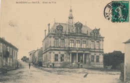 CPA - France - (55) Meuse - Montiers Sur Saulx - Hôtel De Ville - Montiers Sur Saulx