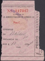 1931-H-90 CUBA REPUBLICA. 1931. 10c AVION CORREO AEREO. GIRO POSTAL TELEGRAFICO. 1953. - Lettres & Documents