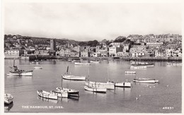 Postcard The Harbour St Ives RP My Ref  B12741 - St.Ives