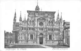 Certosa Di Pavia - Facciata Principale - Non Circulé - Pavia