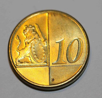 GIBRALTAR 2004 BU EURO PATTERN EURO ESSAI 10 Cents - 10 Euro Cent - Privatentwürfe