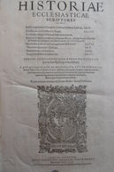 Scrittori Greci - Historiae Ecclesiasticae Scriptores Graeci - 1570 - Antes De 18avo Siglo