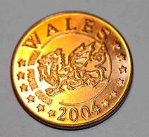 Wales - Pays De Galles 2004 BU EURO PATTERN EURO ESSAI 5 Cents - 5 Euro Cent - Private Proofs / Unofficial