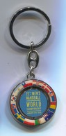 HANDBALL - 22 WORLD CHAMPIONSHIP 2011 SWEDEN OFFICIAL KEYCHAIN KEYRING - Handball