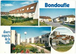 CP BONDOUFLE - Divers Aspects De La Ville - 4 Vues - Multi-Vues - Ed. RAYMON N°91.216 - Bondoufle