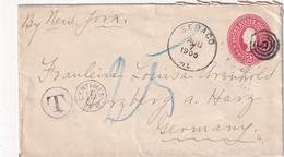 USA 1900    ENTIER POSTAL/GANZSACHE/POSTAL STATIONERY  LETTRE DE SEBACO TAXEE - ...-1900