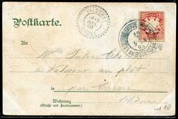 ALLEMAGNE - BAVIERE N° 63 / CPA DE LINDAU LE 10/7/1903 POUR VALSONNE - TB - Bavaria