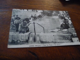 CPA 34 Hérault Pont De Vesse Le Lavoir - Lunel