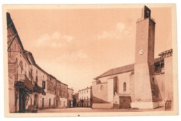 30 Aigues Vives, Place De L'horloge, Carte Inédite (7645) - Aigues-Vives