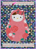 Vignette Autocollante PANINI De 2011 " HELLO KITTY Image N° 55 Brillante " Pour L'album B-COOL - Other & Unclassified