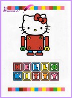 Vignette Autocollante PANINI De 2011 " HELLO KITTY Image N° 72 Prédécoupée " Pour L'album B-COOL - Otros & Sin Clasificación