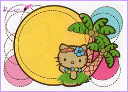 Vignette Autocollante PANINI De 2011 " HELLO KITTY Image N° 99 Normale " Pour L'album B-COOL - Other & Unclassified