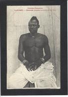 CPA DAHOMEY Afrique Noire Hazoumé Premier Ministre Du Roi TOFA Non Circulé - Dahome