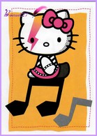 Vignette Autocollante PANINI De 2011 " HELLO KITTY Image N° 106 Normale " Pour L'album B-COOL - Autres & Non Classés