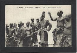 CPA Sénégal Type Ethnic Circulé Afrique Noire Adji Ki Roi King - Senegal