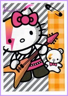 Vignette Autocollante PANINI De 2011 " HELLO KITTY Image N° 113 Normale " Pour L'album B-COOL - Autres & Non Classés