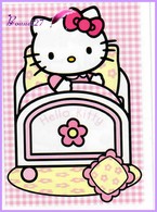 Vignette Autocollante PANINI De 2011 " HELLO KITTY Image N° 135 Normale " Pour L'album B-COOL - Other & Unclassified