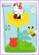 Vignette Autocollante PANINI De 2011 " HELLO KITTY Image N° 172 Normale " Pour L'album B-COOL - Andere & Zonder Classificatie