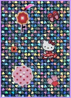 Vignette Autocollante PANINI De 2011 " HELLO KITTY Image N° X1 Spéciale Brillante " Pour L'album B-COOL - Sonstige & Ohne Zuordnung