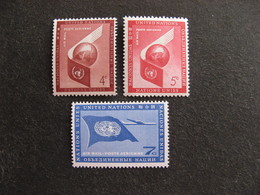 O.N.U. Siège De New-York: TB Série PA N°5 Au N° 7, Neufs XX. - Airmail