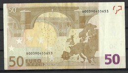 ESTONIA Estland 50 EURO 2002 D-Serie Banknote RO51D1 - 50 Euro