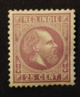 Ned. Indië - NvPH Nr. 13F (postfris Met Plakker) - Netherlands Indies