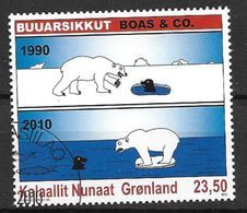 Groënland 2010, N° 544 Oblitéré Bandes Dessinées Avec Ours - Used Stamps