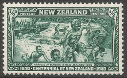 New Zealand. 1940 Centenary Of Proclamation Of British Sovereignty. ½d MH SG 613 - Neufs