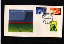 Australia 1984 Olympic Games Los Angeles FDC - Summer 1984: Los Angeles