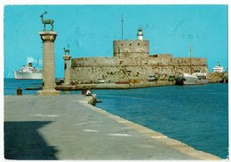 Rhodos, Leutturm Vom Hl. Nicolaus - Griechenland