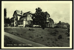 Schierke Oberharz  -  Hotel Heinrich Heine  -  Ansichtskarte Ca.1950   (9393) - Schierke