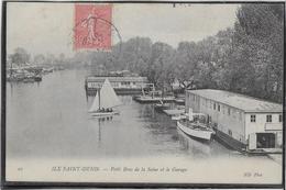 Ile Saint Denis - Petit Bras De La Seine Et Le Garage - L'Ile Saint Denis