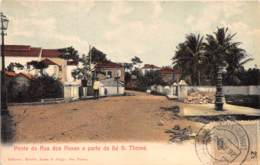 Sao Tome Et Principe / 23 - Ponte Da Rua Dos Rosas E Parte Da Sé - Belle Oblitération - Sao Tome And Principe