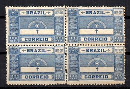 Sello Nº 149 En Bloque 4  Brasil - Unused Stamps